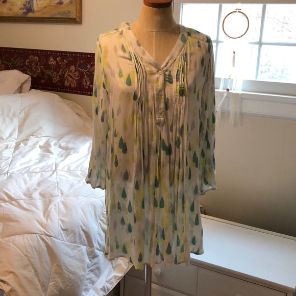 Melissa McCarthy SEVEN tunic top 💚 - Picture 2 of 7